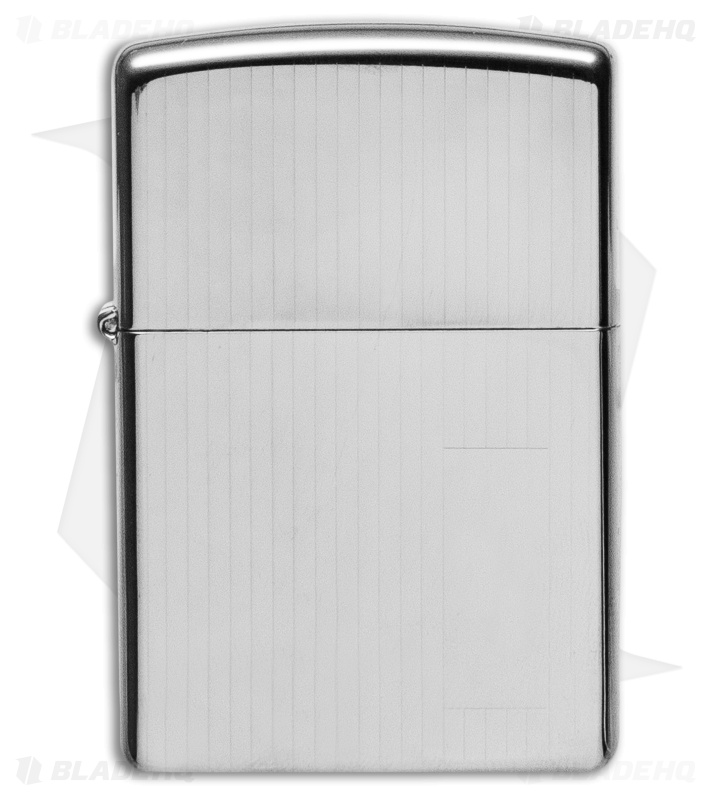 Zippo Lighter 350 Reg Engine Turned (Chrome)