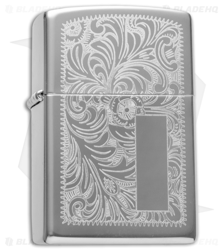 Zippo Classic Lighter Regular (High Polish Chrome) 352 Blade HQ