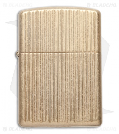 Zippo Lighter 350 Reg Engine Turned (Brass)