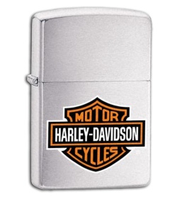Zippo Harley Davidson Color Bar and Shield Lighter 200HD
