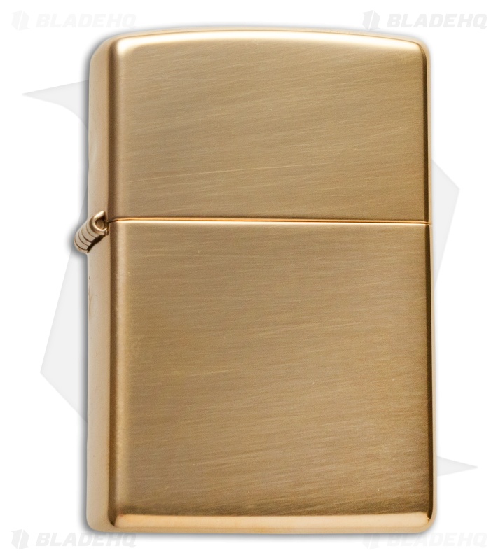 Zippo Classic Lighter High Polish Brass 254B - Blade HQ