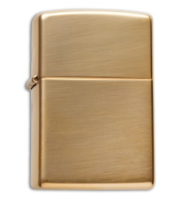 【送料無料/新品】 Zippo Classic Lighter High Polish Brass 254B - Blade HQ お宮参り用品