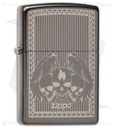 Zippo Classic Lighter Zippo Skulls (Ebony) 28678