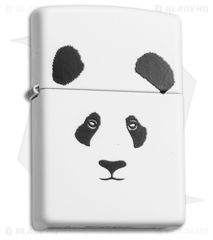 Zippo Classic Lighter Panda (White Matte) 28660