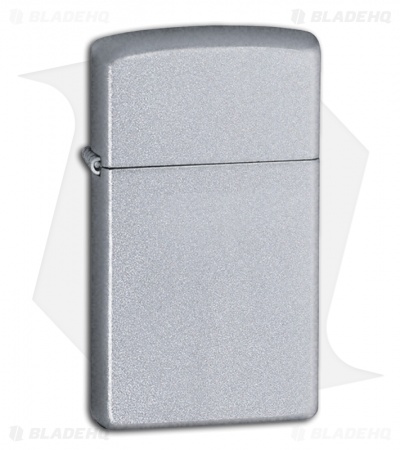 Zippo Lighter Slim Satin Chrome 1605