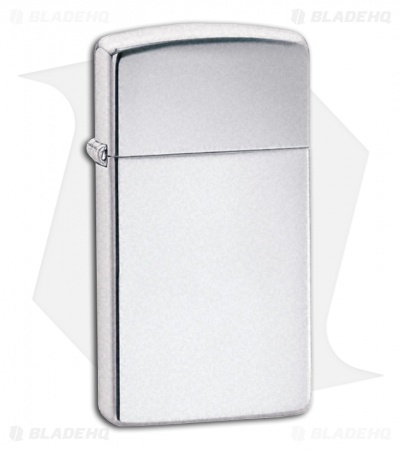 Zippo Lighter Slim High Polish Chrome 1610