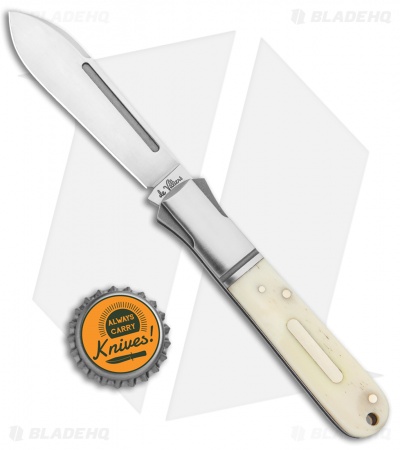 Andre de Villiers Barlow Bone Slip Joint Knife (3" Satin) 