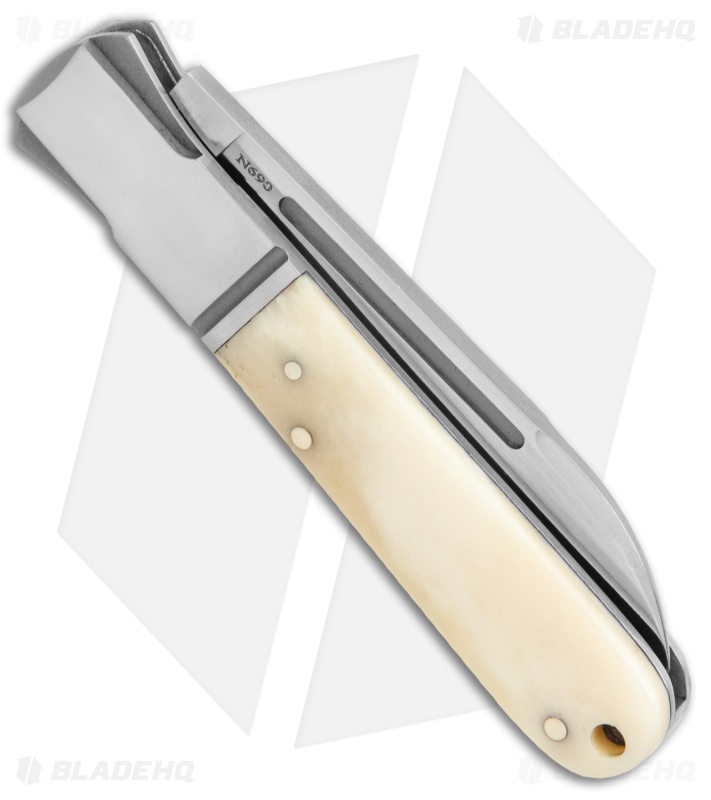 Andre de Villiers Barlow Bone Slip Joint Knife (3" Satin) 