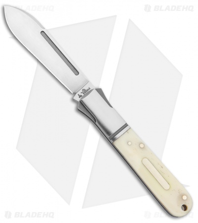 Andre de Villiers Barlow Bone Slip Joint Knife (3" Satin) 