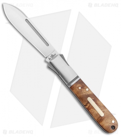 Andre de Villiers Barlow Classic Folding Knife Wood (3" Satin) AdV