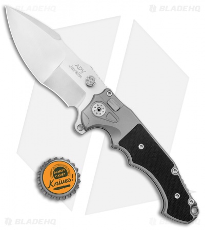 Andre de Villiers (AdV) Javelin Flipper Knife | G-10 Black - Blade HQ