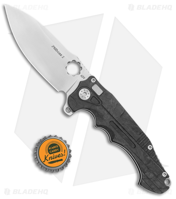 Andre de Villiers Mini Pitboss Marble Carbon Fiber (3.75" Satin) AdV
