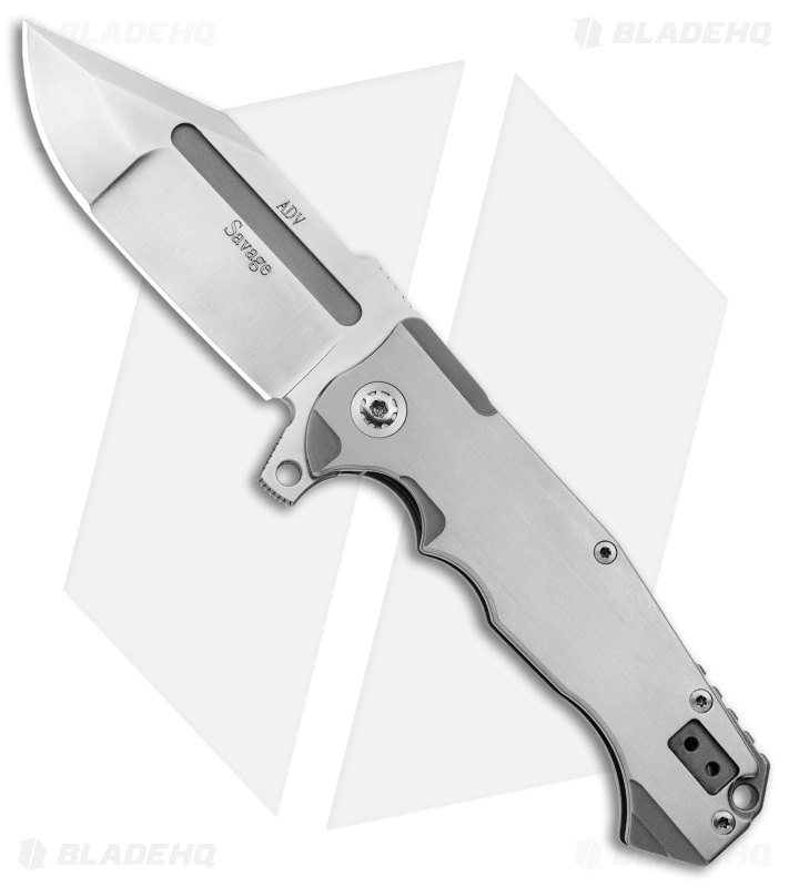 Andre de Villiers (AdV) Savage Plain Handle (4" Satin)