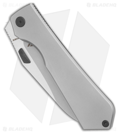 Arcform Theory Frame Lock Knife Gray Ti w/ Black Accents (3.5" Bead Blast)