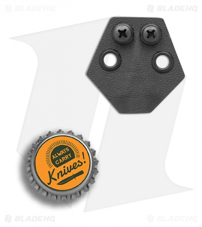 Armatus Carry ESEE AH1 Arrowhead Sheath Flat Black Kydex
