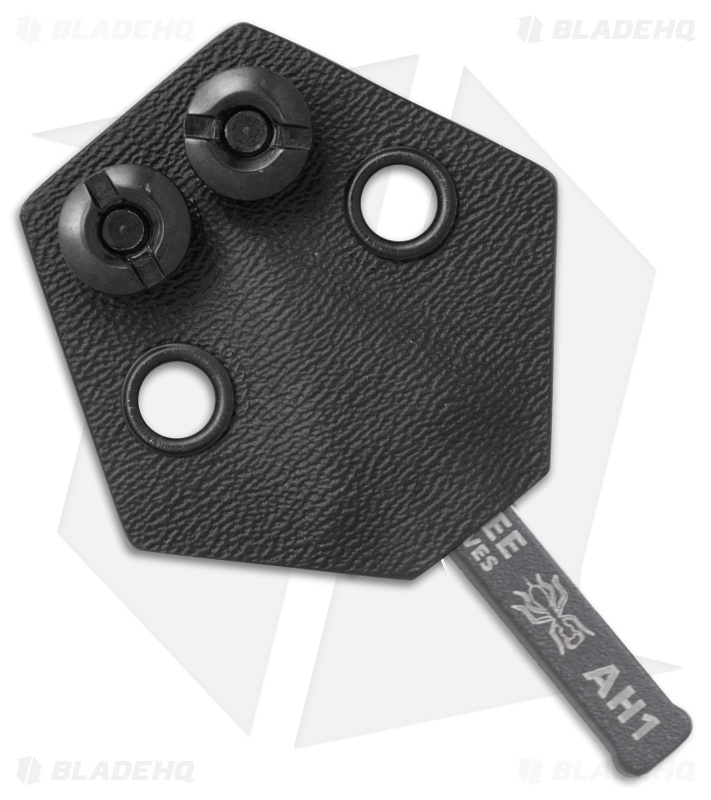 Armatus Carry ESEE AH1 Arrowhead Sheath Flat Black Kydex