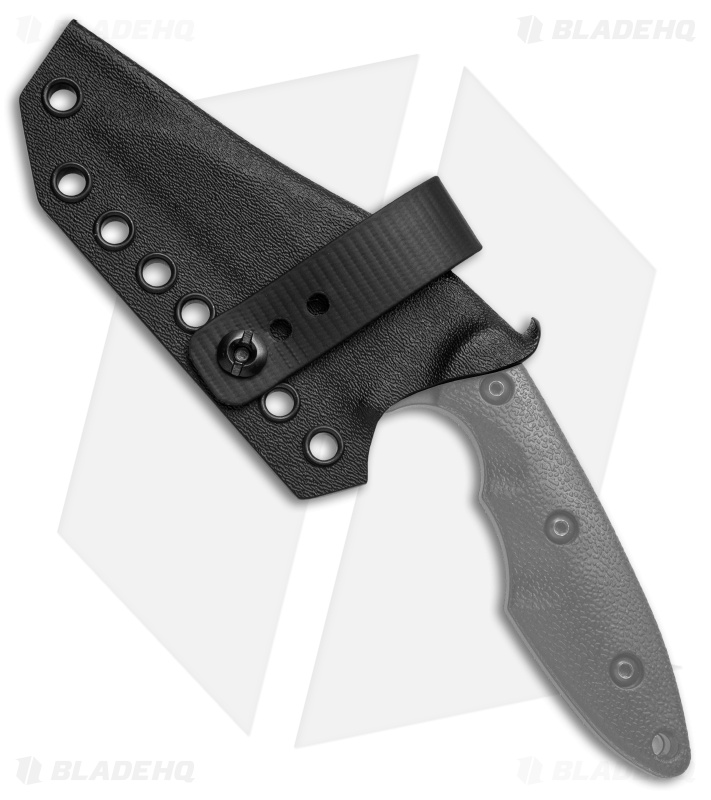 Armatus Carry Hinderance Architect Sheath Flat Black Kydex
