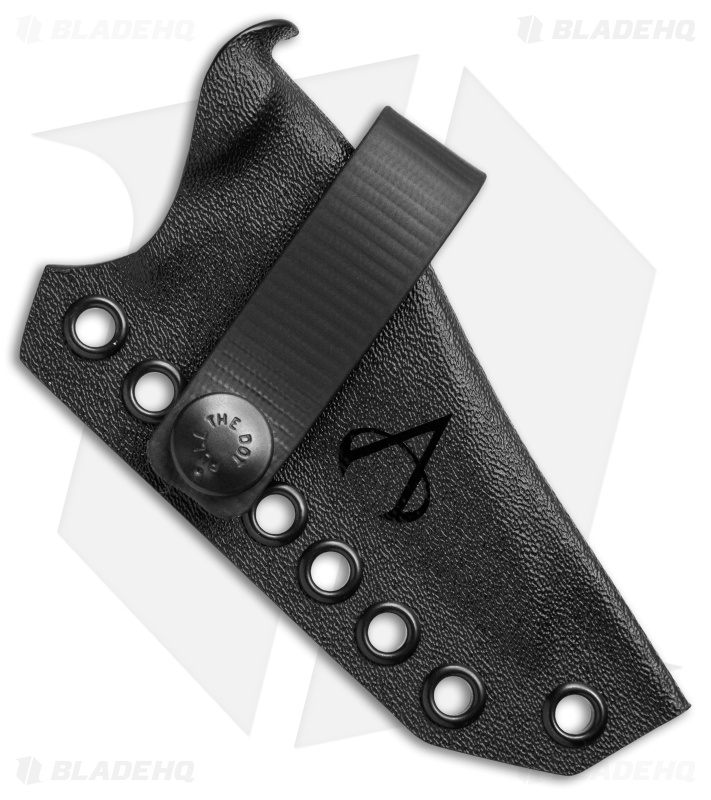 Armatus Carry Hinderance Architect Sheath Flat Black Kydex