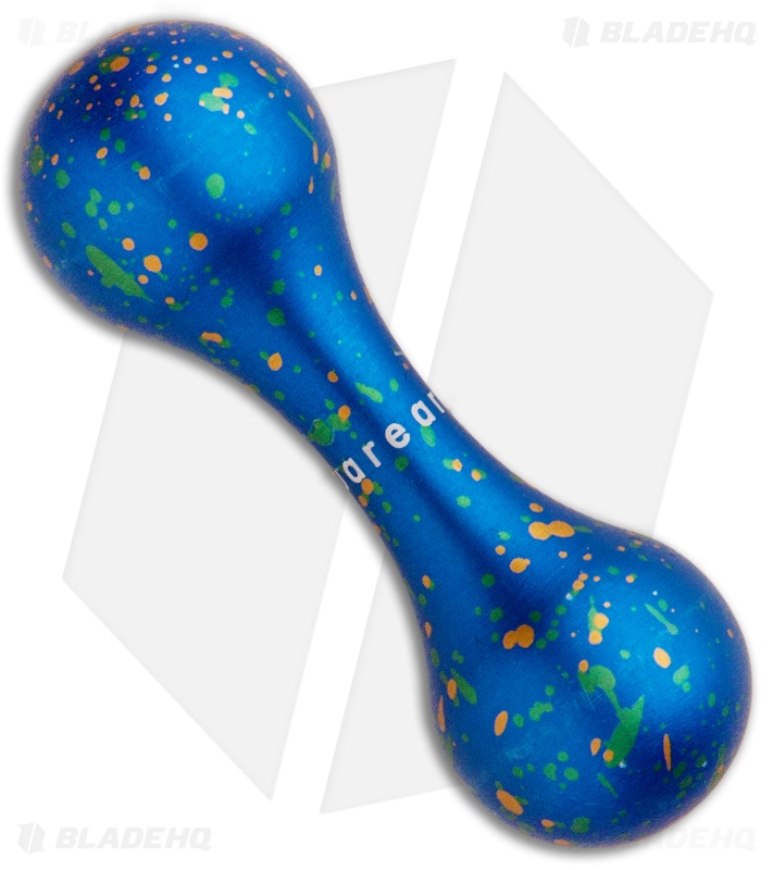 Aroundsquare Knucklebone - Aluminum Blue Splash