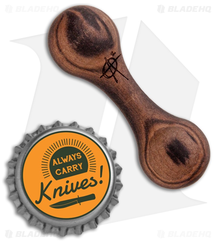 Aroundsquare Knucklebone - Ebony Wood