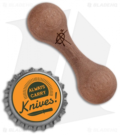 Aroundsquare Knucklebone - Walnut Wood