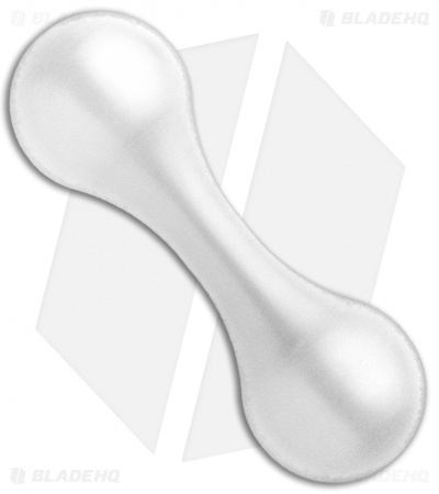 Aroundsquare Large Knucklebone - White Delrin
