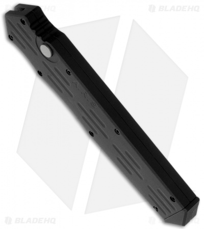 A.R.S. Gen III OTF Black Automatic Tanto Knife (3.5" Plain)