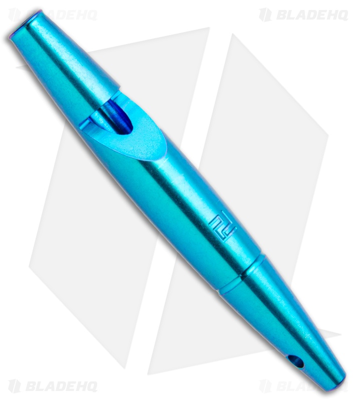 Artisan Cutlery Hummingbird Whistle Blue Titanium