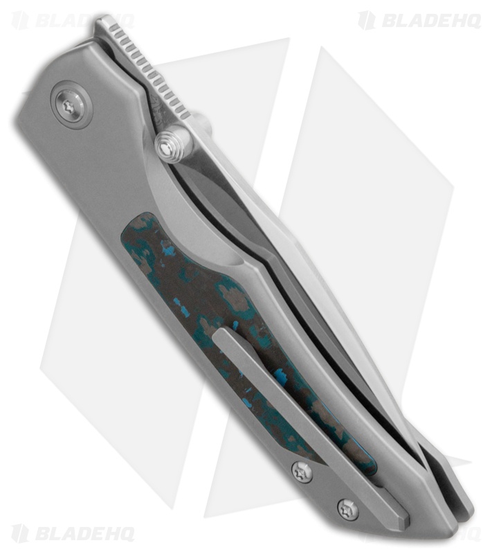 Artisan Cutlery The Sorcerer Button Lock Knife Ti + Arctic Storm FC (3.5" BB)