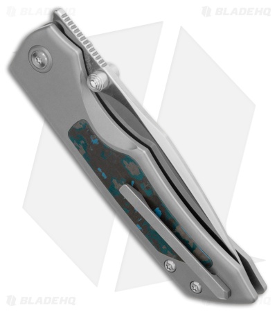 Artisan Cutlery The Sorcerer Button Lock Knife Ti + Arctic Storm FC (3.5" BB)