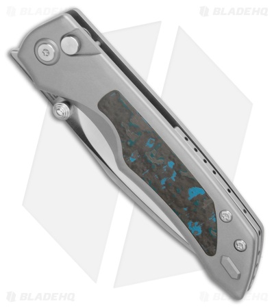 Artisan Cutlery The Sorcerer Button Lock Knife Ti + Arctic Storm FC (3.5" BB)