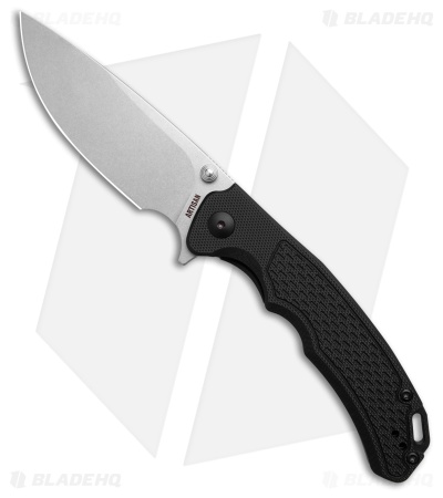 Artisan Cutlery Tradition V2 Liner Lock Knife Black G-10 (3.6" Stonewash)
