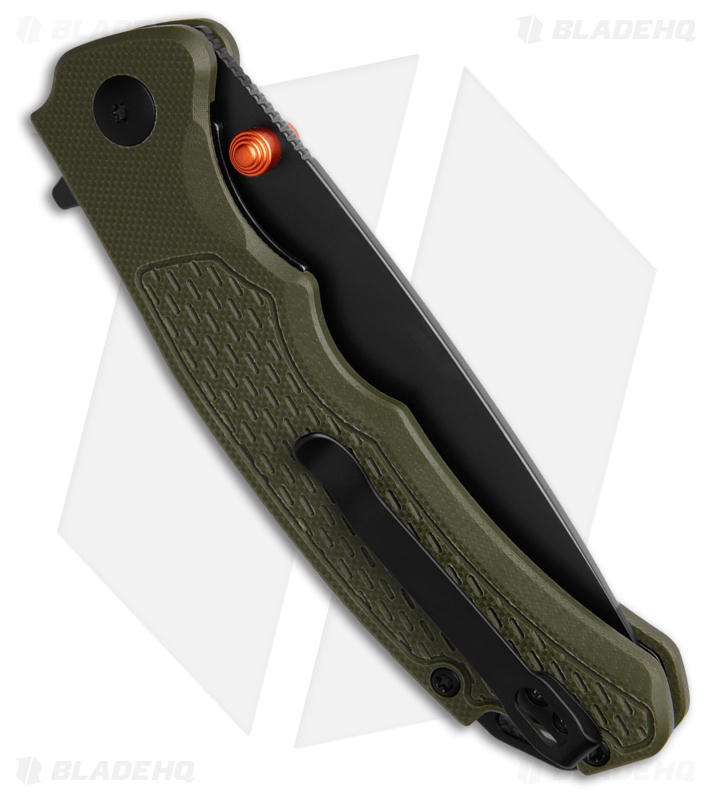 Artisan Cutlery Tradition V2 Knife Green G-10 Black