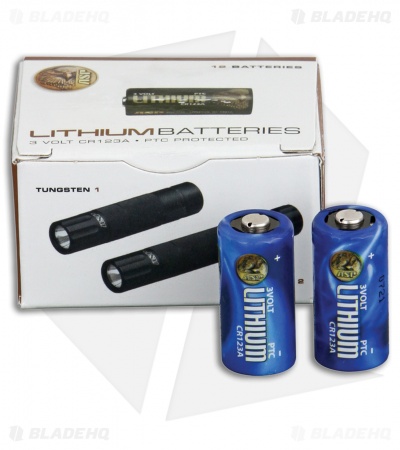 ASP CR123A Lithium Batteries - 12 Pack