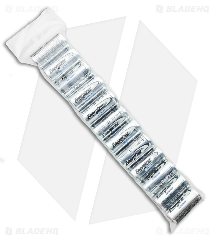 Energizer CR123A Lithium Batteries - 12 Pack