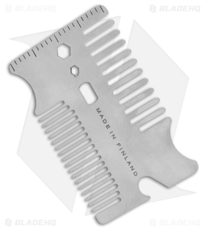 Audacious Concept Combotac EDC Comb Pocket Tool (Stainless Steel)