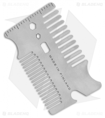 Audacious Concept Combotac EDC Comb Pocket Tool (Stainless Steel)