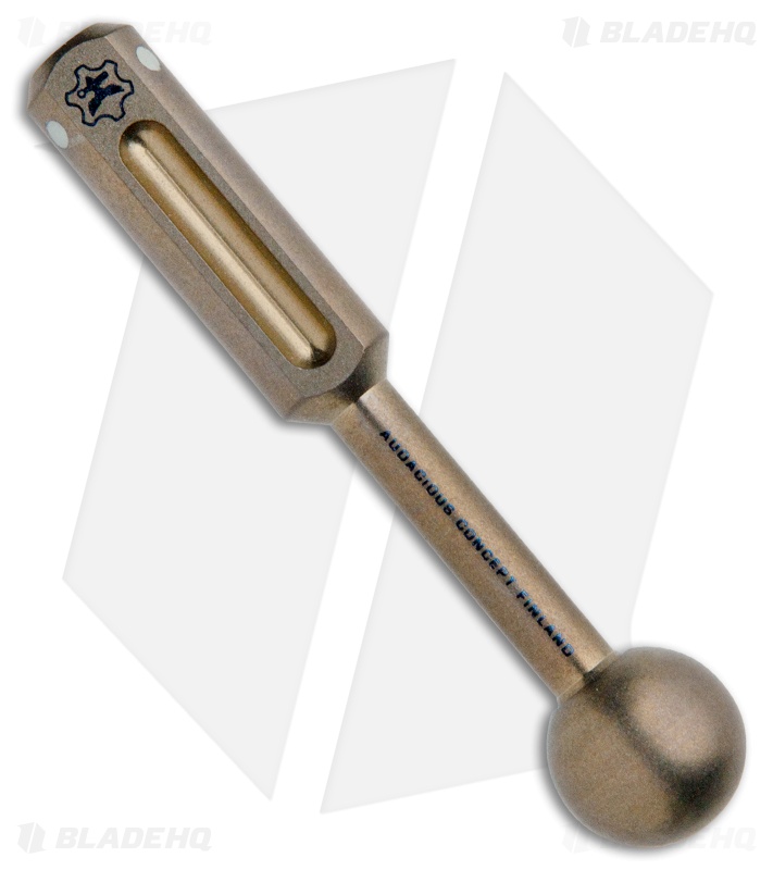Audacious Concept Knife Tool Titanium Hex Bit Driver Bronze Blade HQ