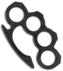 Audacious Concept Knucklip Key Chain Knuckle Clip V1 - Black Steel