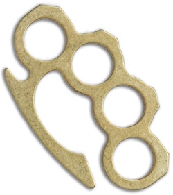 Audacious Concept Knucklip Key Chain Knuckle Clip V1 - Brass