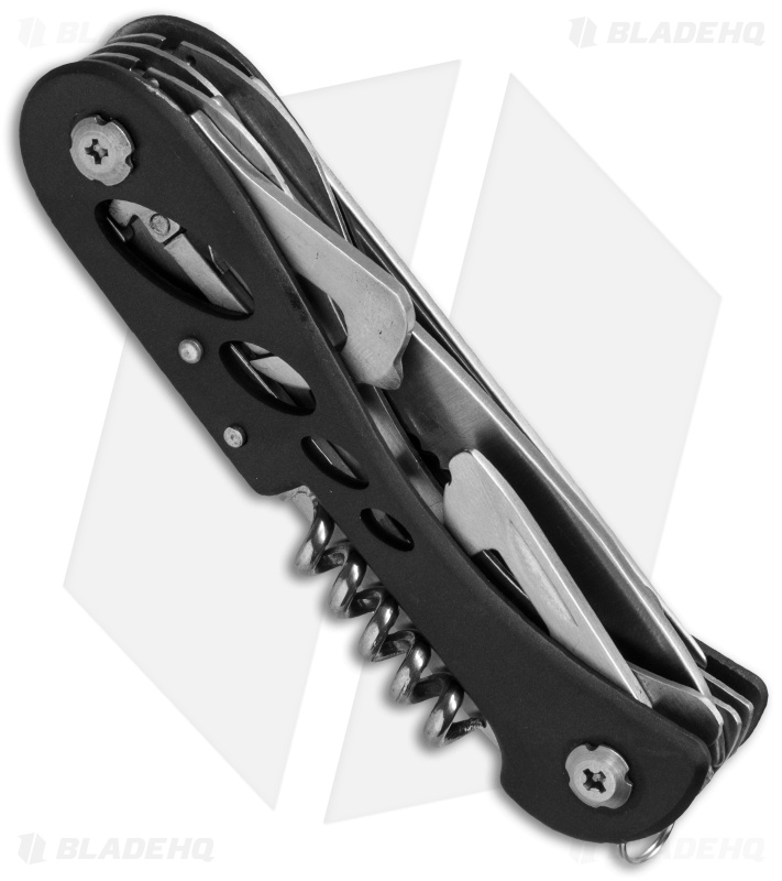 Baladeo Barrow Multi-Tool Knife Black (12-Functions)