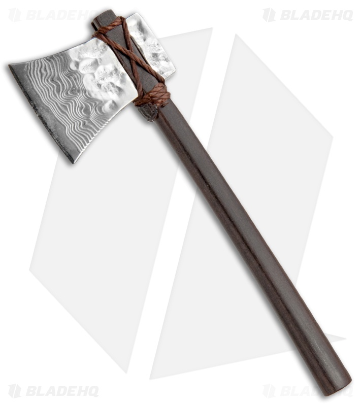 Bastion 3.25" Mini Axe w/ Neck Lanyard (VG-10 Damascus)