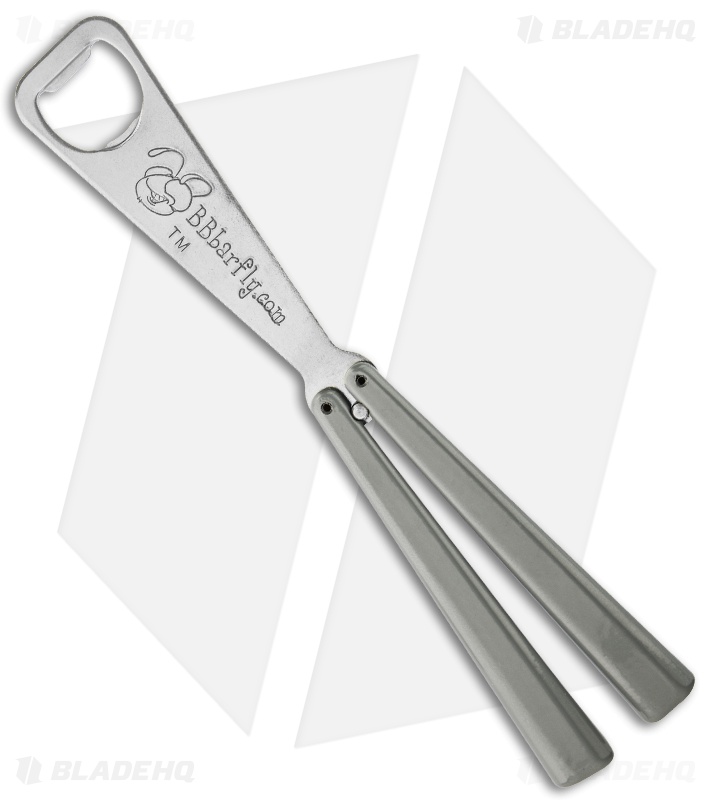 BB Barfly Bottle Opener Butterfly Trainer (Grey)