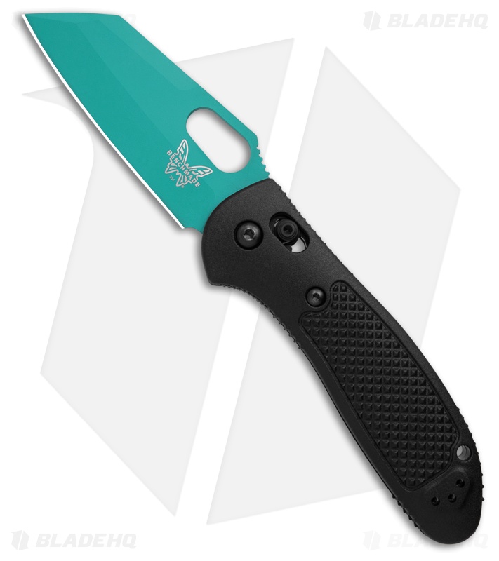 Benchmade Griptilian AXIS Lock Knife Black (3.25" Teal) 554TL-BHQ2