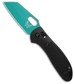 Benchmade Griptilian AXIS Lock Knife Black (3.25" Teal) 554TL-BHQ2
