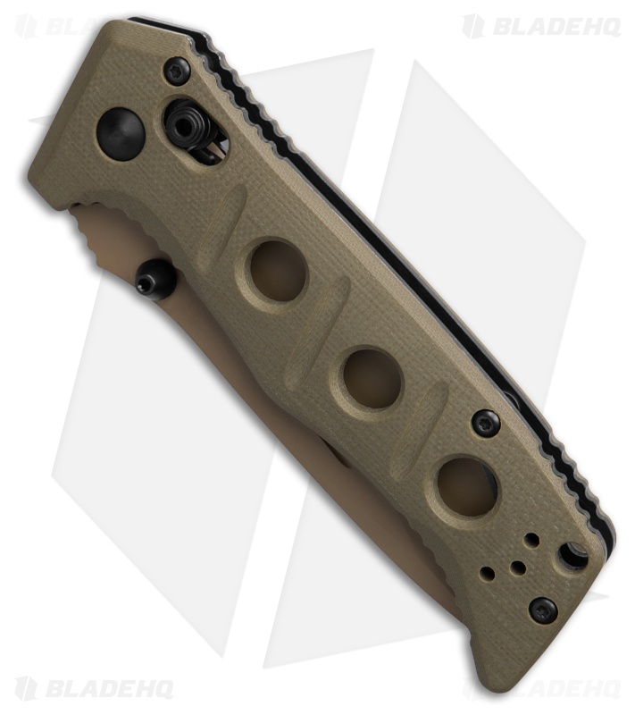 Benchmade Mini Adamas AXIS Lock Knife Olive G-10 (3.3" FE MagnaCut) 273FE-05