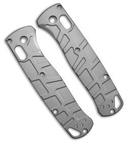Lex Custom International Benchmade Bugout 535 Titanium Turtle Scales - Glass  BB