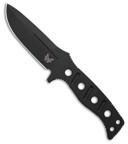 Benchmade Fixed Adamas Fixed Blade Knife Black (4.2" Black MagnaCut) 375BK-02