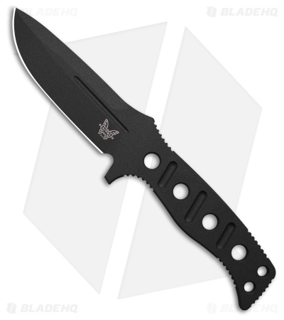Benchmade Fixed Adamas Fixed Blade Knife Black (4.2" Black MagnaCut) 375BK-02