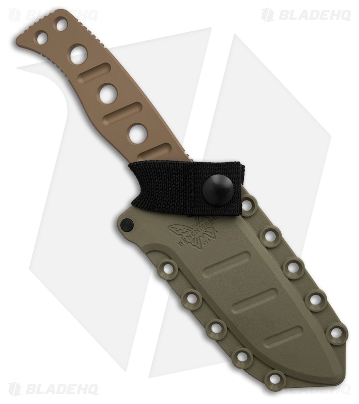 Benchmade Fixed Adamas Fixed Blade Knife Flat Earth (4.2" FE MagnaCut) 375FE-02